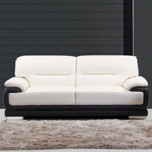 Half and Half Bonded Leather Living Room Collection