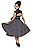 Rockabilly-Kleid mit Petticoat 