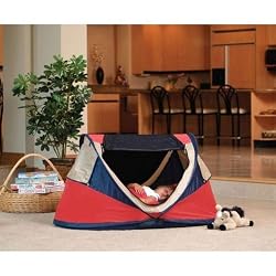 Kidco PeaPod Plus Indoor/Outdoor Travel Bed - Red