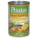 Review Pritikin  / Pritikin Vegetarian Vegetable Soup, 15 Ounce Tins (Pack of 12)