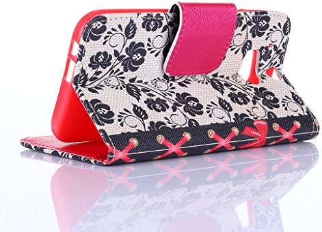 [HTC One M8]M8 Case,M8 Wallet Case,HTC M8 Case,HTC M8 Wallet Case,One M8 Case,One M8 Wallet Case,Canica Colorful Leather Case With Credit Card and Stand Function For HTC One M8 #024