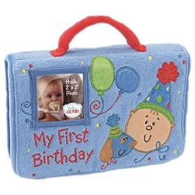 Gund My First Birthday Boy Photo Album 4" x 6"