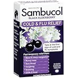 Sambucol Cold and Flu Relief Tablets, Black Elderberry, 30 Count