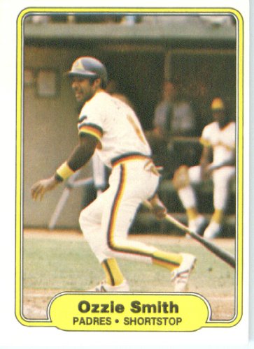 1982 Fleer # 582 Ozzie Smith San Diego Padres Baseball Card