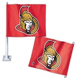 Ottawa Senators Official 12"x14"x21" NHL Car Flag
