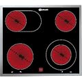 Bauknecht EKV 6640 IN/MOD Glaskeramik-Kochfeld Lightronic / 1 DUO- / 1 Br�ter-Kochzone / 60 cm mit Flachrahmen
