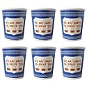 We Are Happy to Serve You Ceramic Coffee Mug Cup New York Ny- Set of 6