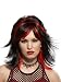Black Red Goth Wig Punk Rocker Gothic Theatre Costumes Wig