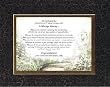 Personalized Touching and Heartfelt Poem for Wedding - A Marriage Blessing . . . Poem on 11 x 14 inches Double Beveled Matting