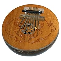 Kalimba Thumb Piano, Coconut Shell, 7 Keys