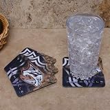 NHL Nashville Predators 4-Pack Sublimated Logo Neoprene Coaster Set
