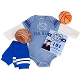 North Carolina Tarheels Baby Gift Set