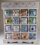16 Drawer Wooden Spice Chest Cabinet with Ceramic Drawers (Lead Free) 51ImncC7B1L. SL160 16 Drawer Wooden Spice Chest Cabinet with Ceramic Drawers (Lead Free)