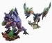 モンスターハンター DXスタチューモデルモンスターズ3（2種セット）