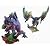 モンスターハンター DXスタチューモデルモンスターズ3(2種セット)