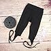 Lookatool Women Sports Gym Yoga Workout Cropped Leggings Fitness Lounge Pants (S, black)