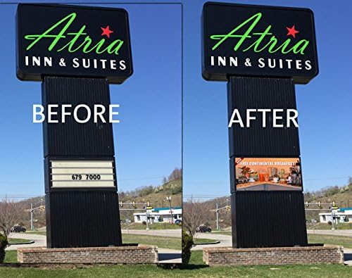 Outdoor led sign 4'x8' 2 sided 10mm