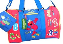 123 Sesame Street Elmo Sports Duffle Bag