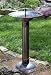 Outdoor Solid Copper Solar Garden Fountain