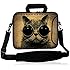 Fshb15-014 NEW Fashion Bespectacled cat 14" 14.1" 14.2" 15" 15.4" 15.6" Inch Laptop Notebook Computer Netbook Soft Shoulder Bag Dual Zipped Neoprene Messenger Bag Case Cover Pouch Holder Pocket for Apple Macbook Pro 15 Macbook Air 15 Powerful HP Pavilion TouchSmart IBM ThinkPad T60 And SONY VAIO FLIP 15A Most 15" 15.4" 15.6" Inch Laptop Ultrabook Chromebook Laptop Notebook /New Retina Apple Macbook Pro 15 Laptop /Sony HP Dell Acer ASUS,15.6" HP Pavilion/Dell Inspiron