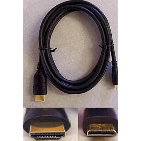 Buy 10 Ft HDMI to Mini HDMI 1.3 Digital Video Cable, For Handycam, Digital Camcorder... now!