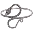 Handcrafted Jewellery Indian Sterling Silver Arm Bracelet Armlet 3.25 Inches