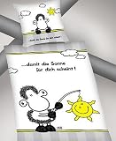 SHEEPWORLD Bettwaesche damit die Sonne fuer Dich scheint