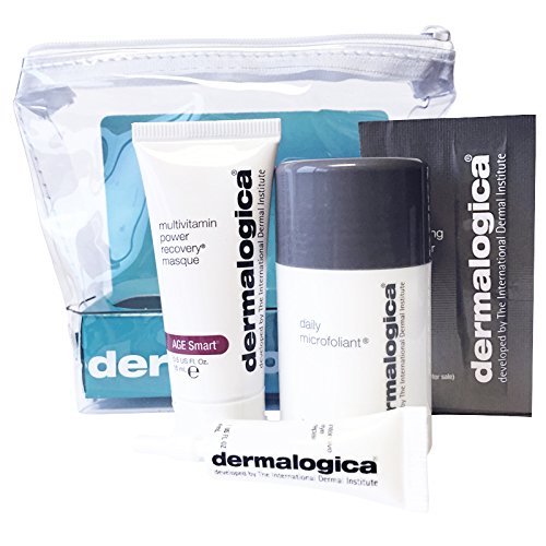 Dermalogica skin care kit power recovery masque 0.5 oz, daily mic…