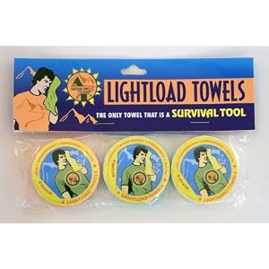 Lightload Towels Three Pack(12x24), the Only Towels That Are Survival Tools by 