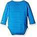 Under Armour Baby Boys' Big logo stripe bodysuit