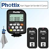 Phottix Odin TTL Flash Trigger for Canon TX/RX Set -PH89050 Bundle With Additional Receiver & Microfiber Cloth