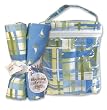 Blooming Bouquet Gift Sets - NANTUCKET BLUE - Bottle Bag & Burp Set Blooming Bouquet Gift Sets - NANTUCKET BLUE - Bottle Bag & Burp Set