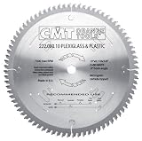 CMT 222.096.12 Plexiglass and Plastic Cutting Saw Blade, 12-Inch X 96 X 1-Inch
