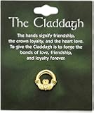 Cathedral Art T969 Claddagh Lapel Pin Carded