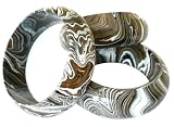 Kelevra BR0164 Ladies Hand Painted Funky Wooden Bangle.