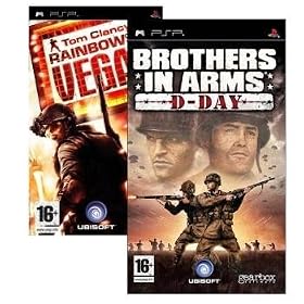BROTHERS IN ARMS, D-Day + TOM CLANCY'S RAINBOW SIX, Vegas Platinum
