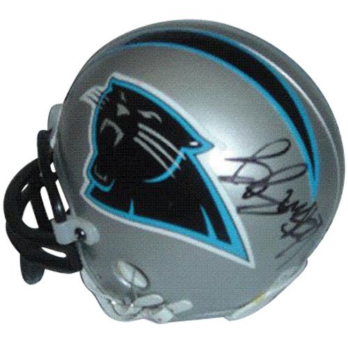 Brentson Buckner Autographed Carolina Panthers Mini Helmet