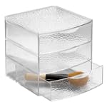 InterDesign Rain 3 Drawer Large Box,...
