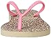 Havaianas Women's Slim Animal Flip Flop Sandal, Sand Grey/Pink 37/38 BR (7-8 M US)