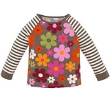 flower stripe raglan tee(multi 4t)