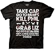 Mens Shaun of the Dead The Plan T-shirt