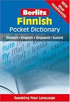 Berlitz Finnish Dictionary: Finnish- English / Englanti-suomi (Berlitz Pocket Dictionaries) (Finnish Edition)