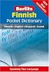 Berlitz Finnish Dictionary: Finnish- English / Englanti-suomi (Berlitz Pocket Dictionaries)
