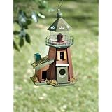 Wood Lighthouse Birdhouse by WGC