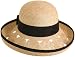 Scala Collezione Women's Millinery Straw Downturn Hat