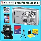 Fujifilm Finepix F40fd 8.3MP Digital Camera + 4GB Accessory Kit