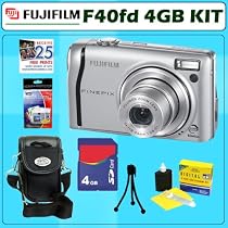 Fujifilm Finepix F40fd 8.3MP Digital Camera + 4GB Accessory Kit
