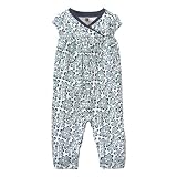 Tea Collection Acacia Short Sleeve Romper, Milk