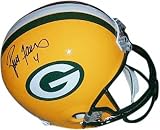 Brett Favre Green Bay Packers Autographed Riddell Deluxe Full-Size Replica Helmet