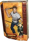 51InduJ6r5L. SL160  Indiana Jones Kingdom of The Crystal Skull Movie Series 12 Inch Tall Action Figure   Mutt Williams with Sword Slashing and Knife Throwing Action